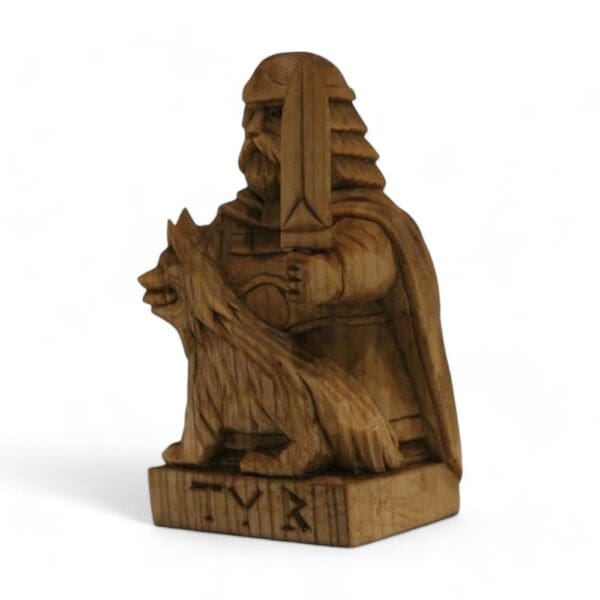 Hand Carved Wooden Figurine Try - Wyrdraven Viking Figurines - www.wyrdraven.co.uk