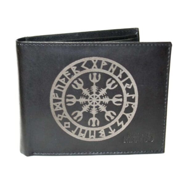 Helm Of Awe Leather Wallet - Leather Wallets And Purses - Wyrdraven - www.wyrdraven.co.uk