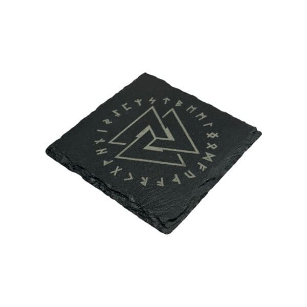 Volknut Slate Coaster - Household - Wyrdraven - www.wyrdraven.co.uk