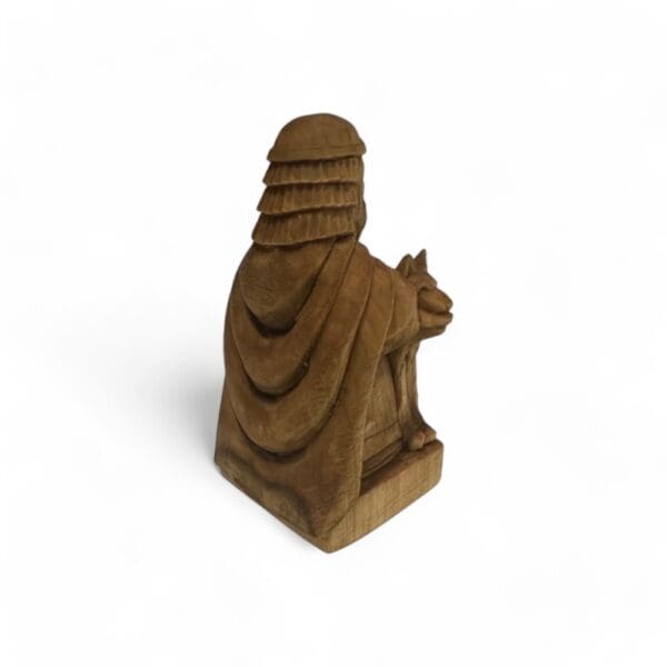 Hand Carved Wooden Figurine Tiw - Wyrdraven Viking Figurines - www.wyrdraven.co.uk