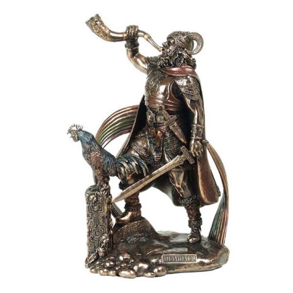 Heimdal Figurine - Wyrdraven Viking Figurines - www.wyrdraven.co.uk