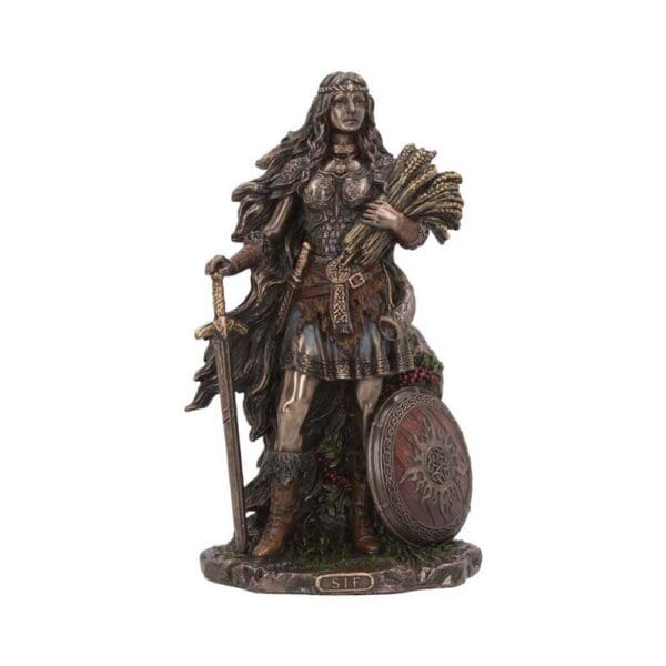 Sif Figurine - Wyrdraven Viking Figurines - www.wyrdraven.co.uk