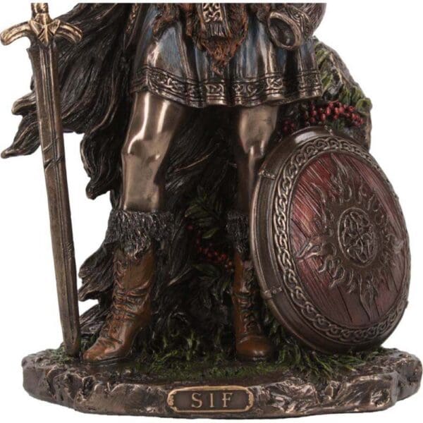 Sif Figurine - Wyrdraven Viking Figurines - www.wyrdraven.co.uk