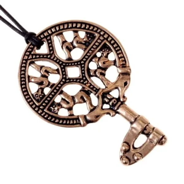 Griffin Style Viking Age Key - Wyrdraven Historical Keys - wyrdraven.co.uk