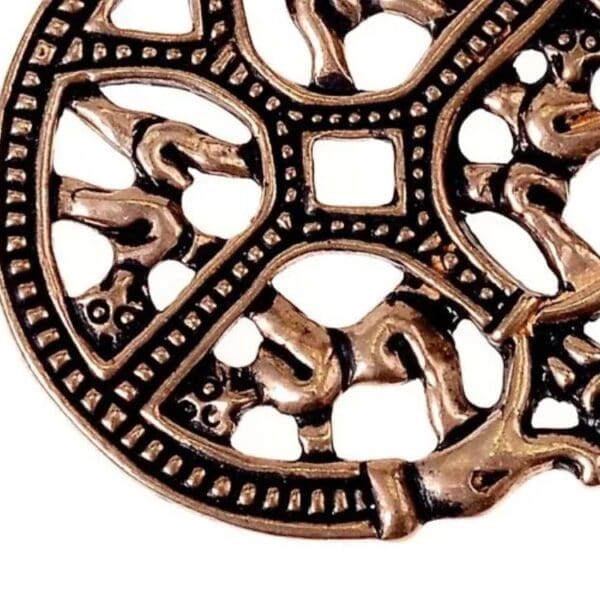 Griffin Style Viking Age Key - Wyrdraven Historical Keys - wyrdraven.co.uk