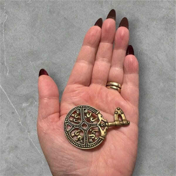 Griffin Style Viking Age Key - Wyrdraven Historical Keys - wyrdraven.co.uk