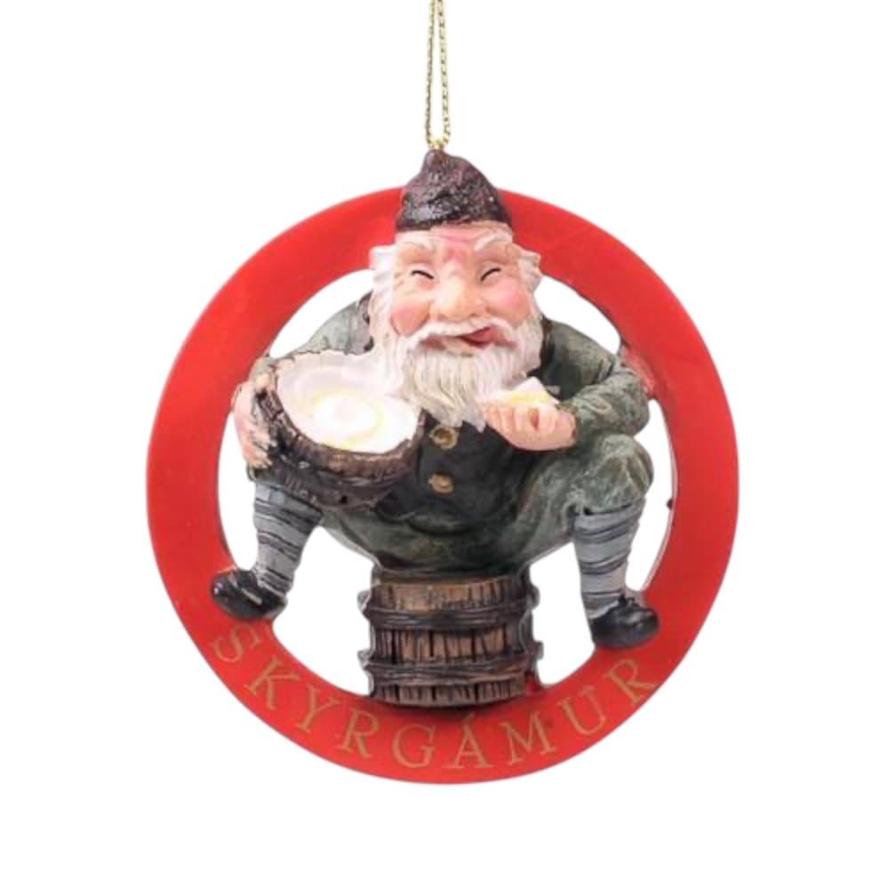 Skyrgámur-skyr-glutton-icelandic-yule-lad-decoration-1000x1000- Skyrgamur Skyr Thief Decoration - Wyrdraven Yule Decorations - Wyrdraven - www.wyrdraven.co.uk